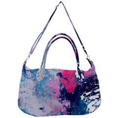 Fluid Art Pattern Removal Strap Handbag by GardenOfOphir