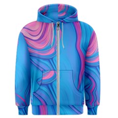 Liquid Background Pattern Men s Zipper Hoodie by GardenOfOphir