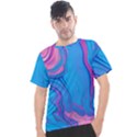 Liquid Background Pattern Men s Sport Top View1