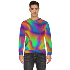 Fluid Background Pattern Men s Fleece Sweatshirt by GardenOfOphir