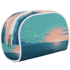 Ai Generated Ocean Sea Water Anime Nautical Make Up Case (large) by Pakemis