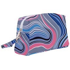 Fluid Abstract Art Wristlet Pouch Bag (large) by GardenOfOphir