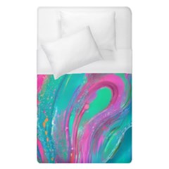 Fluid Art Background Duvet Cover (single Size) by GardenOfOphir