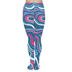 Liquid Art Pattern Tights by GardenOfOphir