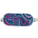 Liquid Art Pattern Rounded Waist Pouch View2