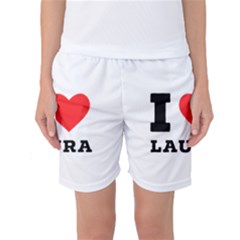 I Love Laura Women s Basketball Shorts by ilovewhateva