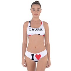 I Love Laura Criss Cross Bikini Set by ilovewhateva