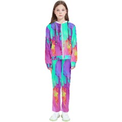 Fluid Background Kids  Tracksuit by GardenOfOphir