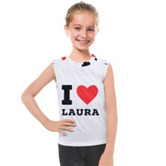 I Love Laura Kids  Mesh Tank Top by ilovewhateva