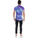 Fluid Art Pattern Men s Short Sleeve Cycling Jersey View4