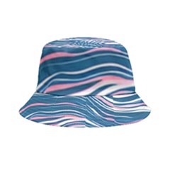 Modern Fluid Art Inside Out Bucket Hat