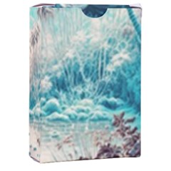 Tropical Winter Tropical Winter Landscape Playing Cards Single Design (rectangle) With Custom Box by Pakemis