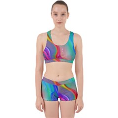 Fluid Art - Contemporary And Flowy Work It Out Gym Set