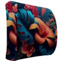 Ai Generated Tropical Flowers Floral Floral Pattern Back Support Cushion View2