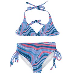 Fluid Art - Abstract And Modern Kids  Classic Bikini Set by GardenOfOphir