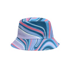 Fluid Art - Abstract And Modern Bucket Hat (kids) by GardenOfOphir