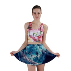 Tropical Winter Fantasy Landscape Paradise Mini Skirt