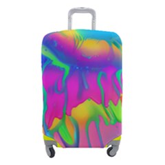 Liquid Art Pattern - Fluid Art - Marble Art - Liquid Background Luggage Cover (small) by GardenOfOphir