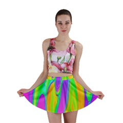 Fluid Background - Fluid Artist - Liquid - Fluid - Trendy Mini Skirt