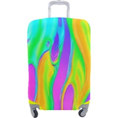 Fluid Background - Fluid Artist - Liquid - Fluid - Trendy Luggage Cover (large) by GardenOfOphir