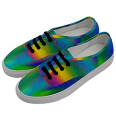 Liquid Shapes - Fluid Arts - Watercolor - Abstract Backgrounds Men s Classic Low Top Sneakers by GardenOfOphir