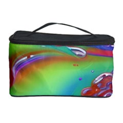 Modern Abstract Liquid Art Pattern Cosmetic Storage by GardenOfOphir