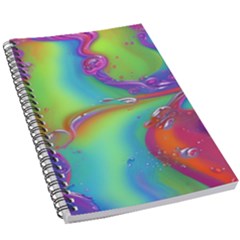 Modern Abstract Liquid Art Pattern 5 5  X 8 5  Notebook by GardenOfOphir