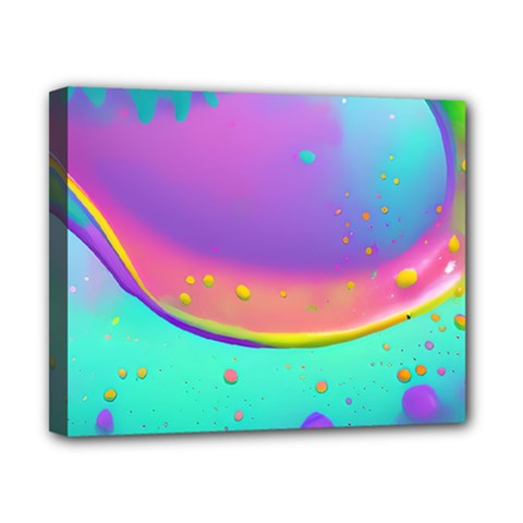 Liquid Art Pattern - Fluid Background Canvas 10  X 8  (stretched) by GardenOfOphir