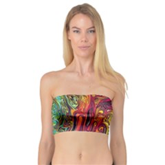 Liquid Art Pattern - Abstract Art Bandeau Top by GardenOfOphir