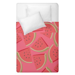 Watermelon Background Watermelon Wallpaper Duvet Cover Double Side (single Size) by Wegoenart