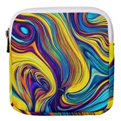 Rolling In The Deep Mini Square Pouch by GardenOfOphir