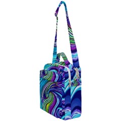 Waves Of Color Crossbody Day Bag by GardenOfOphir