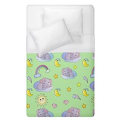 Elephant Sleeping Elephants Background Duvet Cover (single Size) by Wegoenart