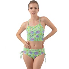 Elephant Sleeping Elephants Background Mini Tank Bikini Set