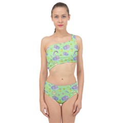 Elephant Sleeping Elephants Background Spliced Up Two Piece Swimsuit