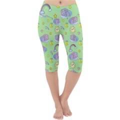 Elephant Sleeping Elephants Background Lightweight Velour Cropped Yoga Leggings