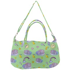 Elephant Sleeping Elephants Background Removal Strap Handbag