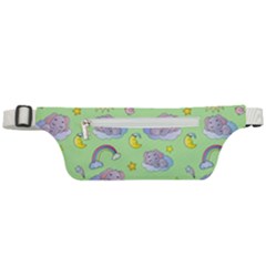 Elephant Sleeping Elephants Background Active Waist Bag by Wegoenart