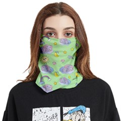 Elephant Sleeping Elephants Background Face Covering Bandana (Two Sides)