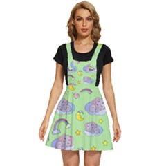 Elephant Sleeping Elephants Background Apron Dress