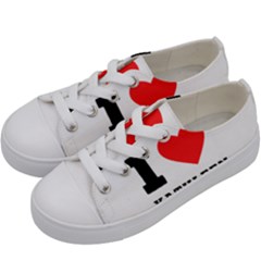 I love kathleen Kids  Low Top Canvas Sneakers