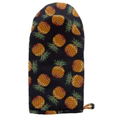 Pineapple Background Pineapple Pattern Microwave Oven Glove by Wegoenart