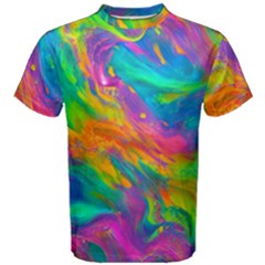 Marble Art Pattern Men s Cotton Tee