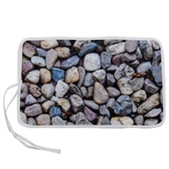 Stone Texture Nature Background Rocks Pebbles Pen Storage Case (s) by Wegoenart