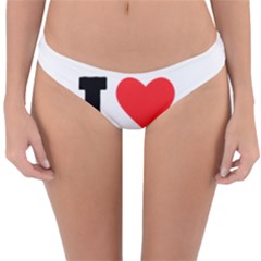 I Love Amy Reversible Hipster Bikini Bottoms by ilovewhateva