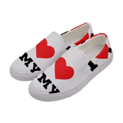 I Love Amy Women s Canvas Slip Ons by ilovewhateva