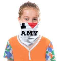 I Love Amy Face Covering Bandana (kids) by ilovewhateva