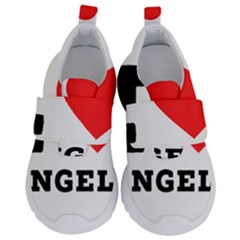 I Love Angela  Kids  Velcro No Lace Shoes by ilovewhateva