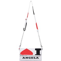 I Love Angela  Mini Crossbody Handbag by ilovewhateva