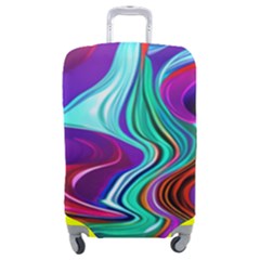 Fluid Background Luggage Cover (Medium)